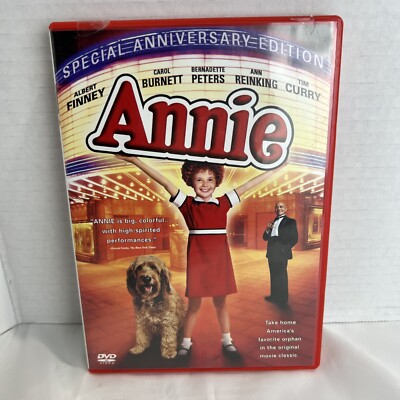 Annie (Special Anniversary Edition) - DVD Original Case & Insert-image