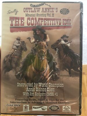 NEW Outlaw Annie's Mounted Shooting Vol II The Competitive Edge DVD Horseback-image