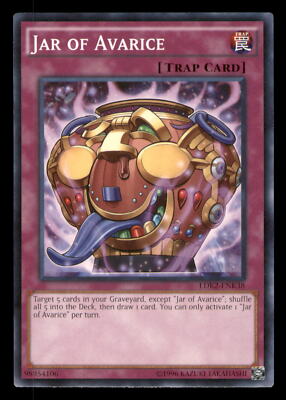 Yugioh Jar of Avarice #LDK2-ENK38 Legendary Decks II LP-image