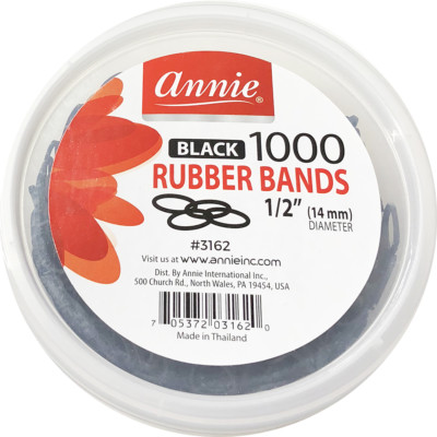 ANNIE 1000 COUNT SMALL RUBBER BANDS 1/2