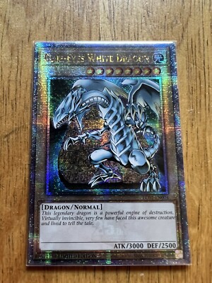 Blue-Eyes White Dragon (Quarter Century Secret Rare) - LC01-EN004 -image