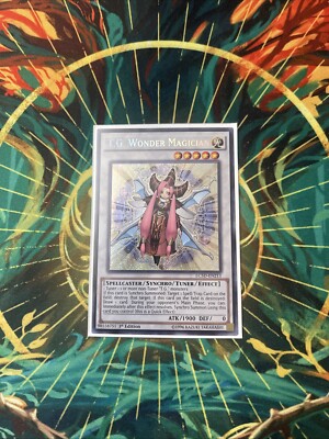 x1 T.G. Wonder Magician - LC5D-EN213 - Secret Rare - 1st Edition - NM-image