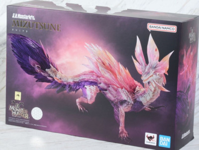 S.H. MonsterArts Monster Hunter Mizutsune Action Figure + Effects Bandi Tamashii-image