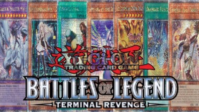 Yugioh Battles of Legend: Terminal Revenge BLTR Quarter Century Secret Rare MINT-image