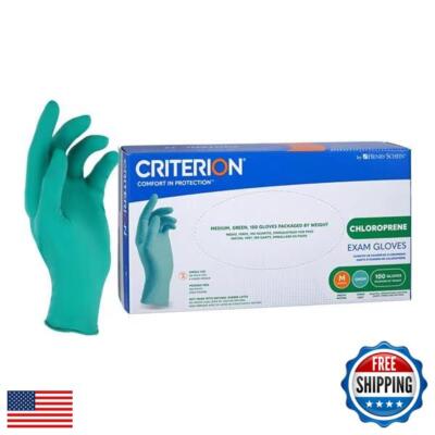 Criterion Chloroprene Exam Gloves X-Small, 100/Box - Non-Sterile, Disposable,-image