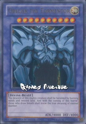 Yu-Gi-Oh! Obelisk the Tormentor LC01-EN001 US/ULTRA RARE-image
