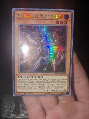 Yu-Gi-Oh! TCG Altergeist Multifaker 2019 Gold Sarcophagus Tin Mega Pack...-image