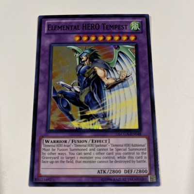 Elemental HERO Tempest LCGX-EN048 Legendary Collection 2: The Duel Academy Years-image