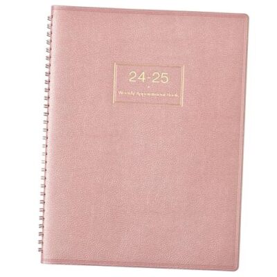 2024-2025 Appointment Book/Planner - Weekly Appointment Book/Planner Rose Gold-image