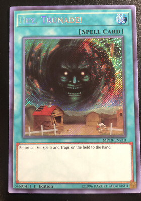 Yugioh Hey Trunade! MP18-EN210 Secret Rare 1st Edition NM-image