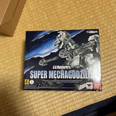 Bandai 2017 S.H. MonsterArts Super Mechagodzilla Figure MIB NRFB-image