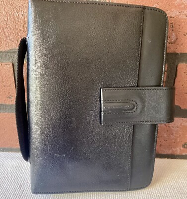 Piquadro Leather Agenda Planner Organizer ! used-image