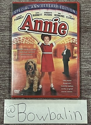 Annie : Special Anniversary Edition ( Widescreen R1 DVD , 2020 ) New & Sealed !-image