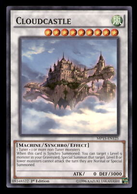 Yugioh Cloudcastle #MP15-EN125 2015 Mega-Tins Mega Pack LP-image