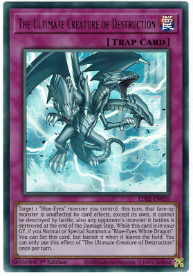 YUGIOH The Ultimate Creature of Destruction (Purple) : LDS2-EN030 : UR 1st-ED NM-image