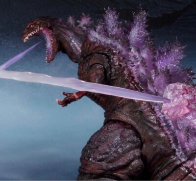 S.H.Monsterarts Shin Godzilla 2016 The Fourth Awakening Ver. 4th Figure Used JP-image