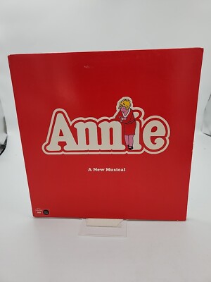 Annie (A New Musical) Original Cast Vinyl, LP 1977 Columbia Gatefold – 34712-image