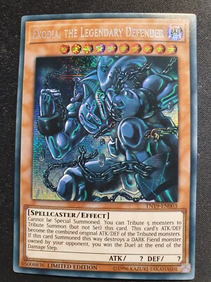 Yu-Gi-Oh! TN19-EN003 Exodia the Legendary Defender Secret Rare NM-image