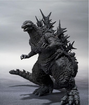 S.H. MonsterArts Godzilla 2023 Minus Color Ver Bandai 100% Complete Used-image