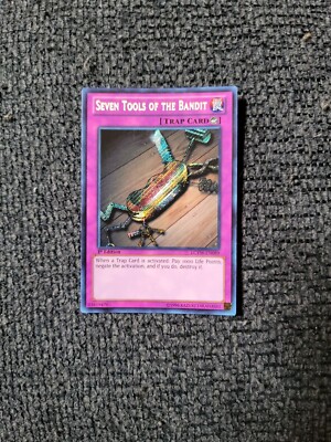 YuGiOh Legendary Collection 3 - Seven Tools Of Thr Bandit Secret Rare OC1426-image