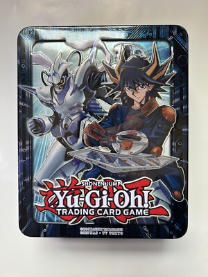 Yugioh 2018 mega tin Yusei (empty)-image