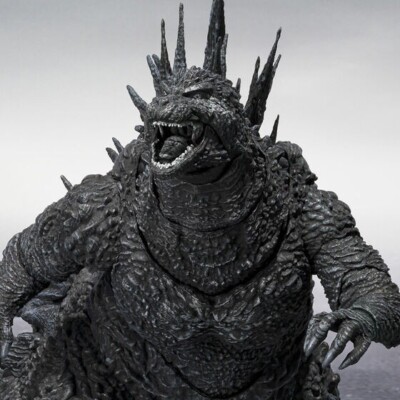 S.H.MonsterArts Godzilla (2023) Minus Color Ver. Monochrome Figure Limited Japan-image