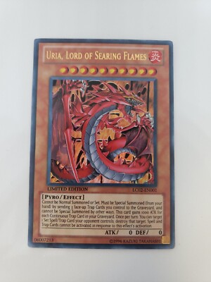 Yu-Gi-Oh! TCG Uria, Lord of Searing Flames Legendary Collection 2 LC02-EN001 Li…-image