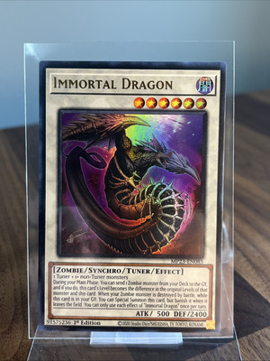 Immortal Dragon MP23-EN085 25th Anniversary Tin: Dueling Heroes Mega Pack 1st...-image