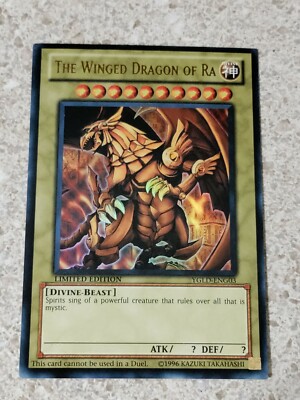 Winged Dragon of Ra *Ultra Rare* YGLD-ENG03 Limited Edition NM-image
