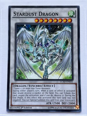 Yu-Gi-Oh Stardust Dragon LC5D-EN031 Common 1st Edition NM-image