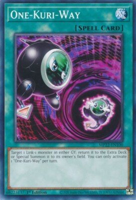 1x One-Kuri-Way - 1st Edition NM Eng YuGiOh - 2022 Mega Tin - Pharoah's Gods-image