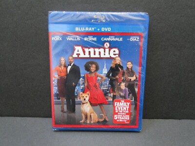 Annie (Blu-ray/DVD, 2015, 2-Disc Set)-image