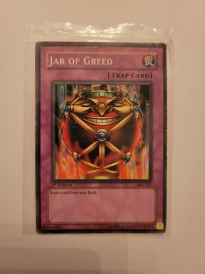 shonen jump yu gi oh legendary collection 4 jar of greed card joeys world-image