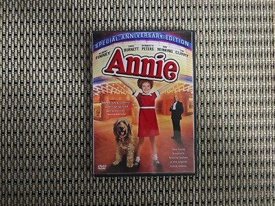 Annie (Special Anniversary Edition) - DVD - VERY GOOD - FREE US SHIPPING -image