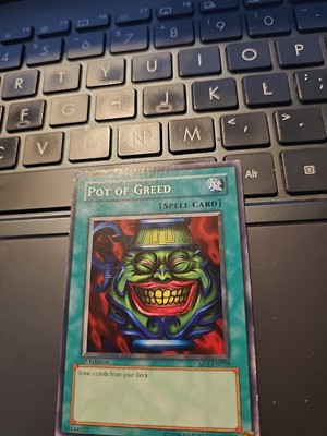 Pot of Greed LCYW-EN059 Yu-Gi-Oh Legendary Collection 3: Yugi's World-1st...-image