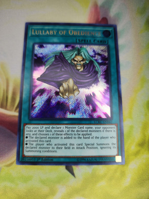 Lullaby of Obedience LCKC-EN042 Legendary Collection Kaiba 1st Edition-image
