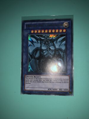 Yu-Gi-Oh! Obelisk The Tormentor Never Played LC01-EN001 Ultra Rare Limited-image
