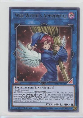 Wee Witch's Apprentice (R) 1st Ed. YuGiOh Gold Sarcophagus Tin Mega Pack 00jz-image