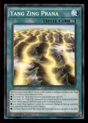 Yugioh Yang Zing Prana #MP15-EN106 2015 Mega-Tins Mega Pack LP-image