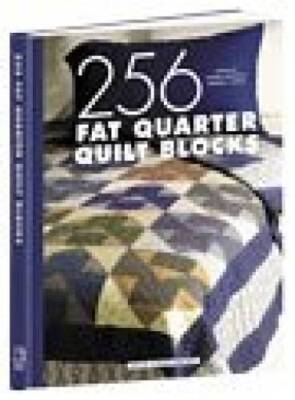 256 Fat Quarter Quilt Blocks - Spiral-bound - VERY GOOD-image