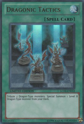 Dragonic Tactics - LC02-EN012 - Ultra Rare - Limited Edition - Lightly Played-image