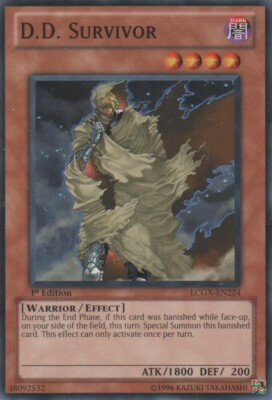 D.D. Survivor - LCGX-EN224 - Common - 1st Edition x1 - Lightly Played-image