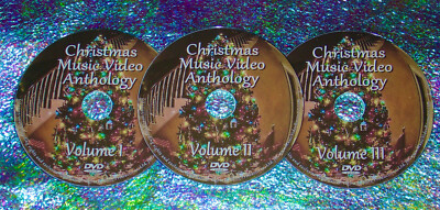 All I Want For CHRISTMAS Music Video Anthology 3 DVD Set Mariah TONY BENNETT U2-image