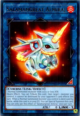 Salamangreat Almiraj #LD10-EN051 Yugioh Lightly played 1st Edition-image