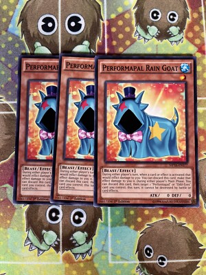 Yugioh Performapal Rain Goat MP16-EN177 Playset -image