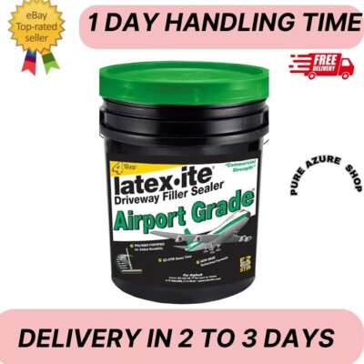 NEW 4.75 Gal. Airport Grade Asphalt Driveway Filler Sealer One-Coat Formula-image