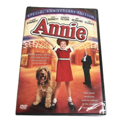  Annie DVD 1982, Special Anniversary Edition Original Classic Movie New-Sealed -image