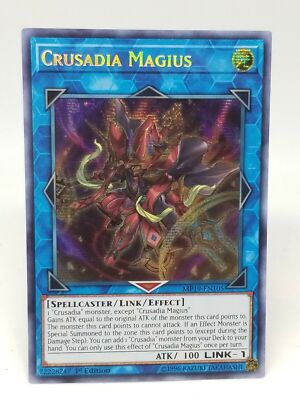 ( CRUSADIA MAGIUS ) - Prismatic Secret - MP19-EN105 - 1st NM - Yu-Gi-Oh Mega Tin-image