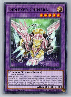 Diplexer Chimera #MP19-EN184 2019 Gold Sarcophagus Tin Mega Pack G37-image