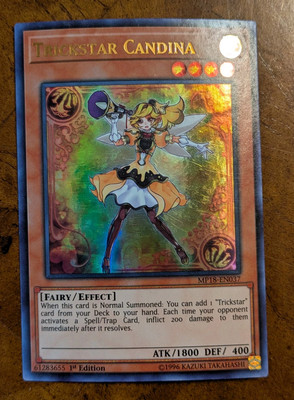 Trickstar Candina MP18-EN037 Ultra Rare 1st Edition Near Mint Yu-Gi-Oh! -image